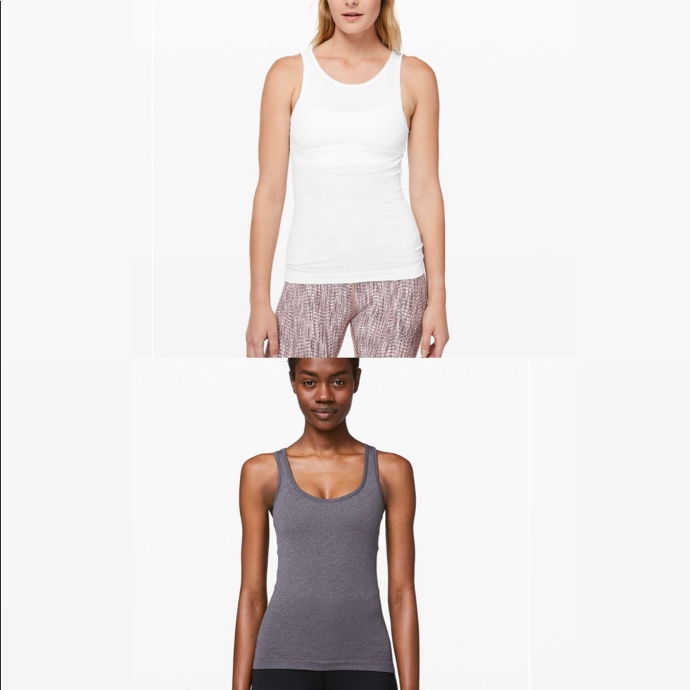 BUNDLE! Lululemon Seek Simplicity 2way tank